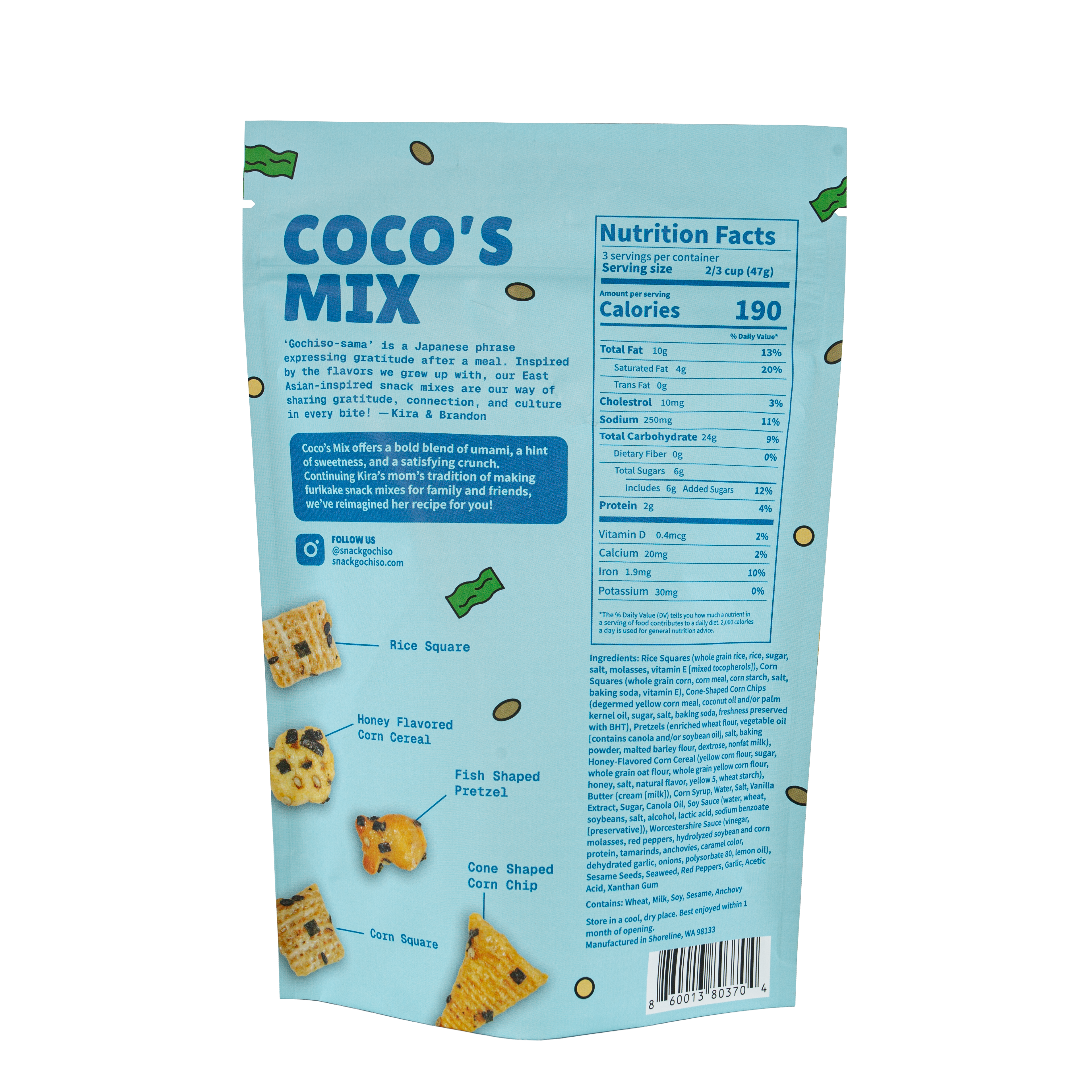 Furikake Snack - Coco's Mix – Gochiso Furikake Snack - Coco's Mix – Gochiso